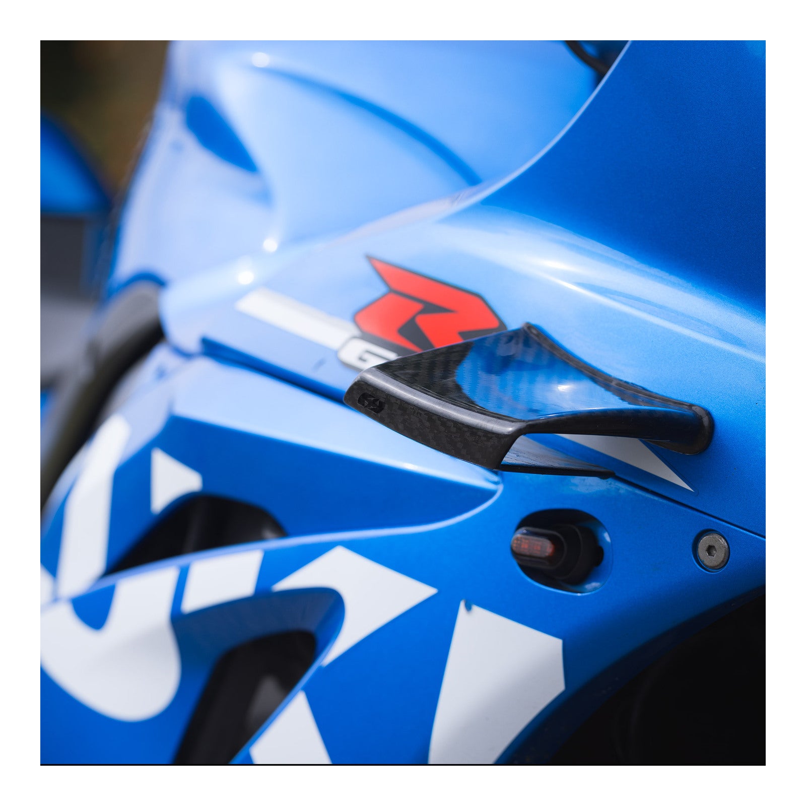 Oxford Carbon Aero Wings - Gloss