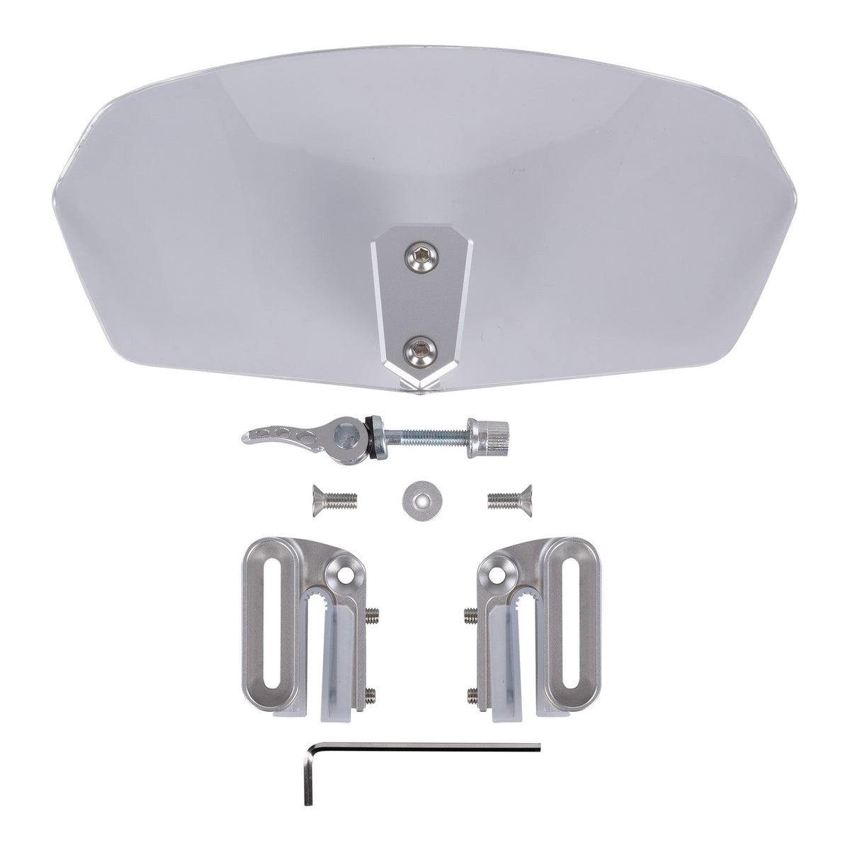 Oxford Wind Deflector- Clear 260 X 125mm