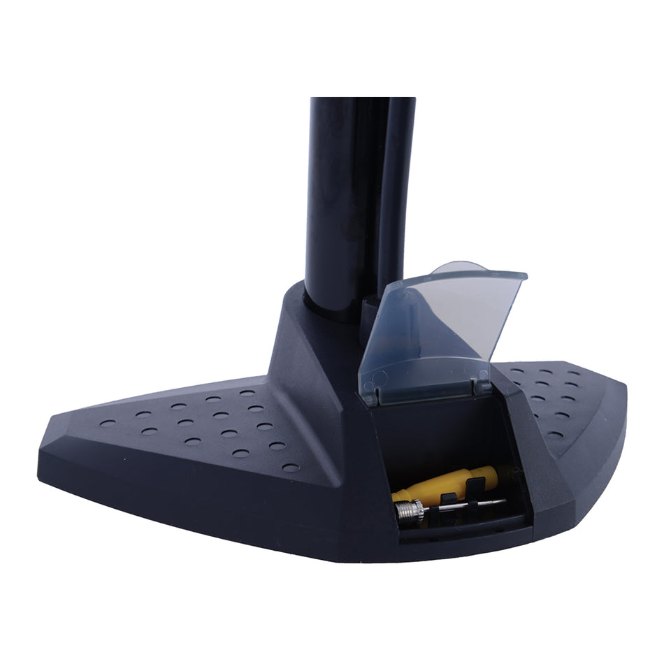 Oxford Airtrack Workshop+ Steel Floor Pump + Guage