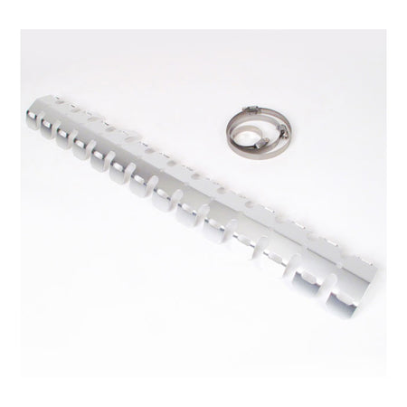 Whites Head Pipe Guard with Clamp - Silver