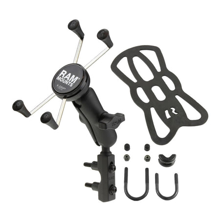 RAM X-Grip Large Phone Mount with Brake / Clutch Reservoir Base