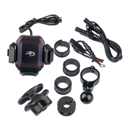 Rocky Creek MotoPlug Phone Holder & Charger Wireless & USB-C