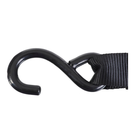 Whites Tie Downs 1 1/2in x 6ft - Black / Black