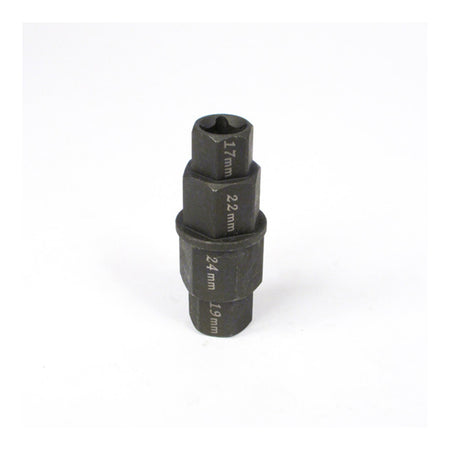WHITES 4-IN-1 HEX AXLE TOOL 17 19 22 24mm CrMo
