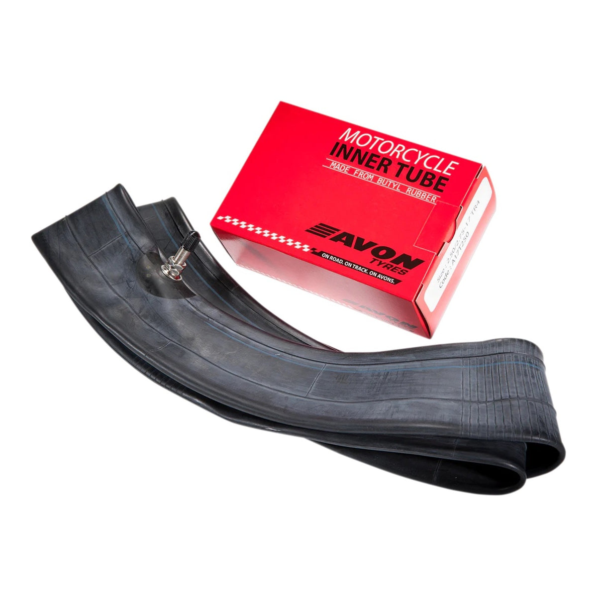 Avon Tube 4.00/4.50-18 Rubber Heavy Duty 2.90mm - Fits 100-140 Section Tyres