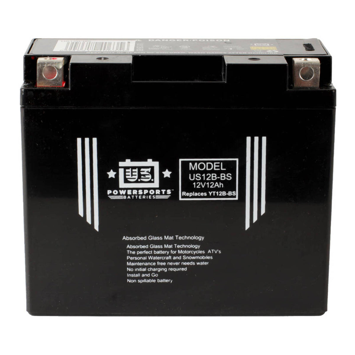 USPS AGM Battery - US12B-BS