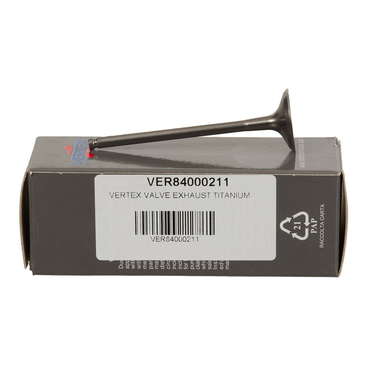 VERTEX VALVE EXHAUST TITANIUM
