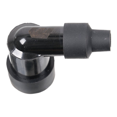 Whites Spark Plug Cap - Replaces LZFH - Right Angle - Black