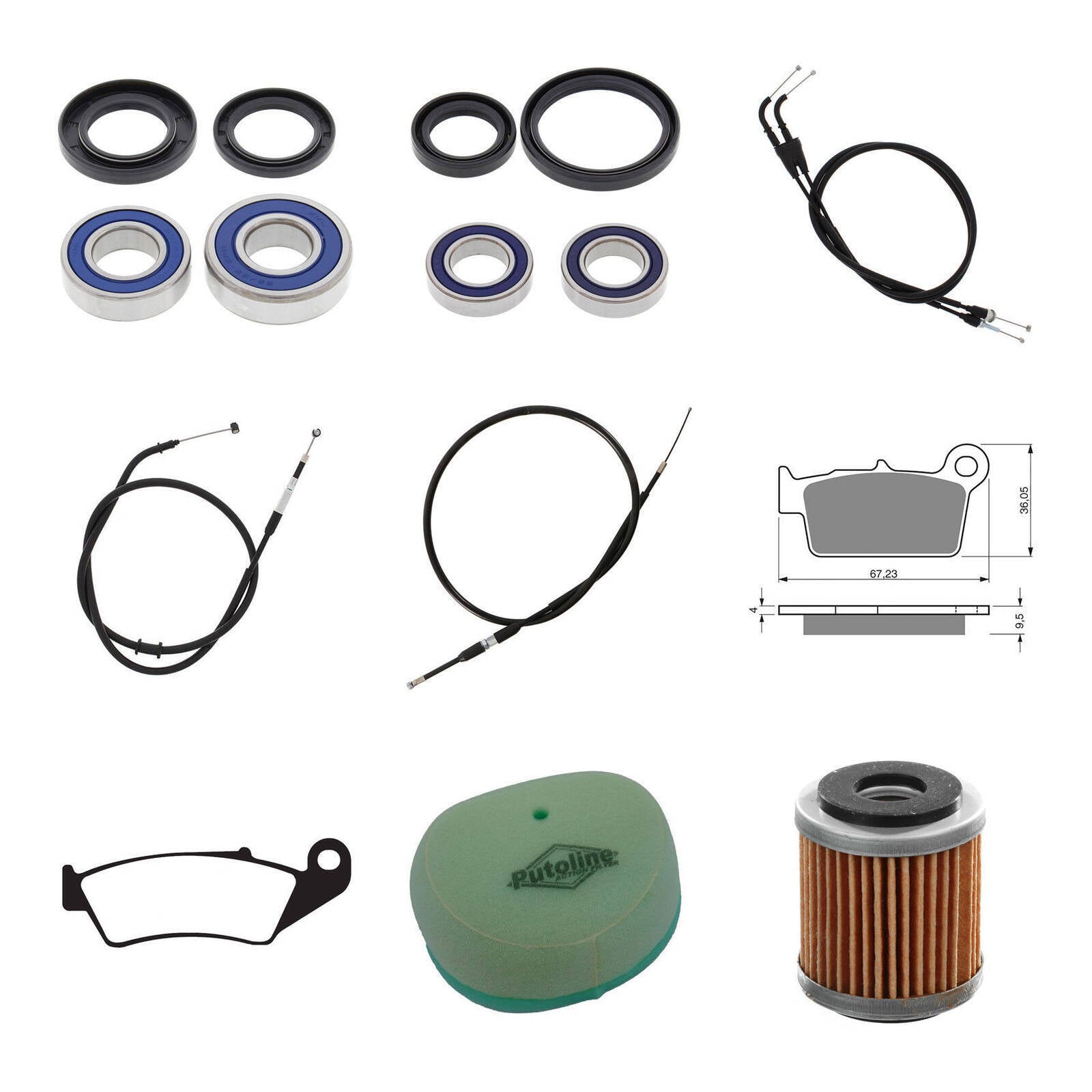 Offroad Refurb Kit - Yamaha WR450F '06