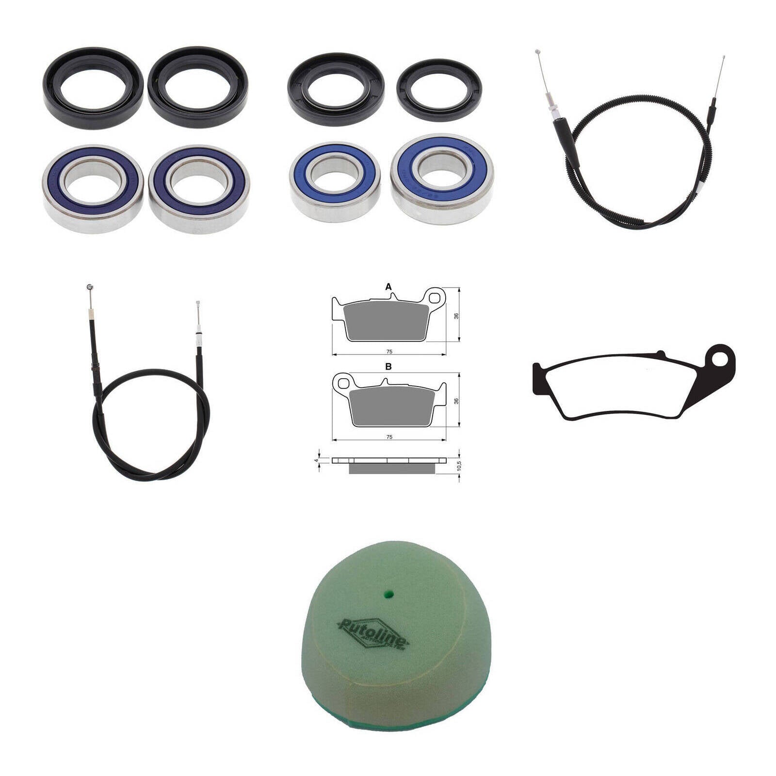 Offroad Refurb Kit - Yamaha YZ250 '00-'01