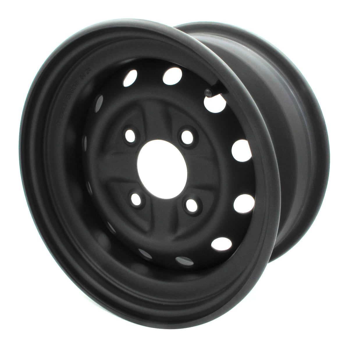 Whites ATV/UTV Steel Rim 12x6 CF-Moto Front 4/110 +15 - Black