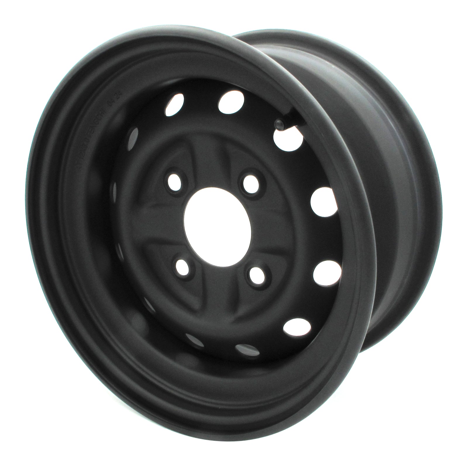 Whites ATV/UTV Steel Rim 12x6 CF-Moto Front 4/110 +15 - Black