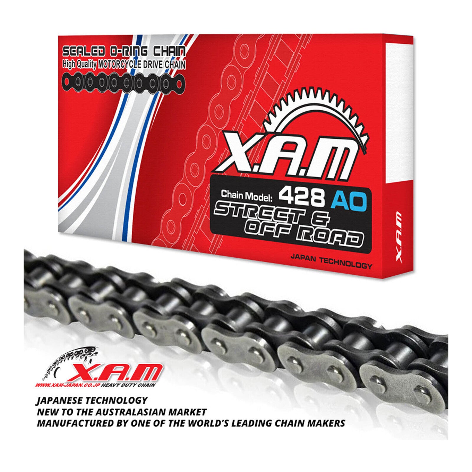 XAM Sprocket Kit Kawasaki KLX140 Big Wheel - O-Ring 13/57