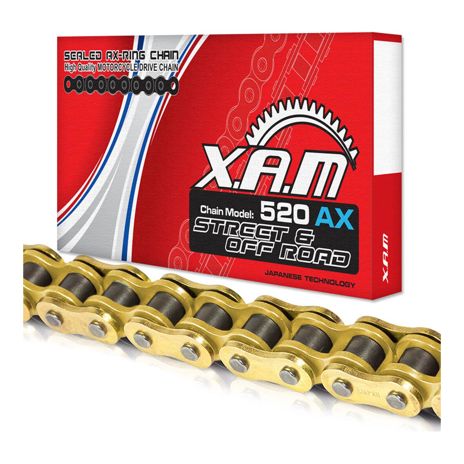 XAM Sprocket Kit KTM2 X-Ring Gold 15/45
