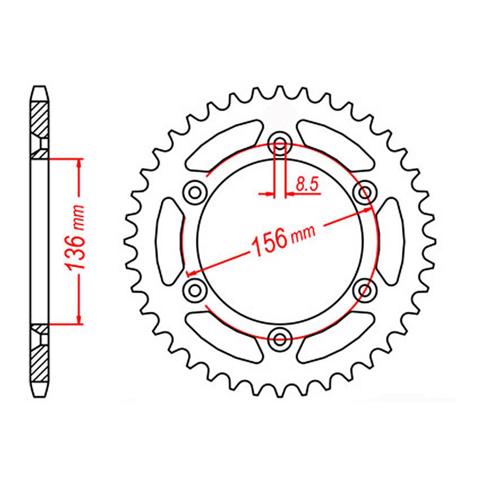 XAM Sprocket Kit Sherco 250/300SH2 NSD 14/48