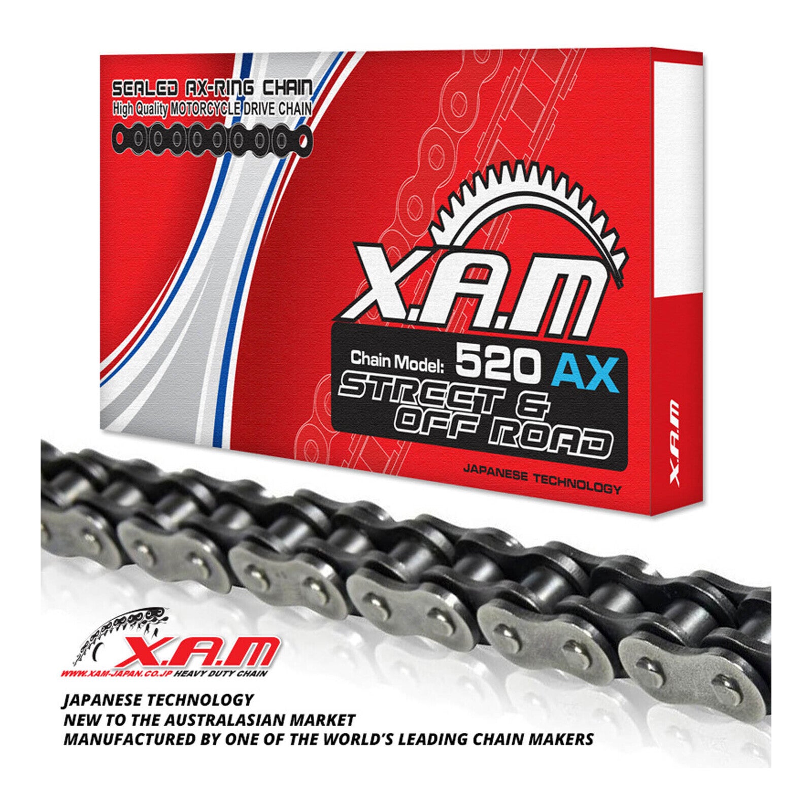 XAM Sprocket Kit Kawasaki KLE650 Versys '07-'20 - 520AX 15/46