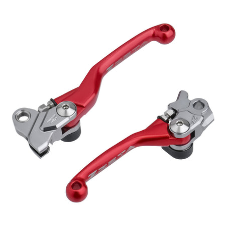 Zeta Pivot Lever Set - Honda CRF125F ‘14-’26 - Red