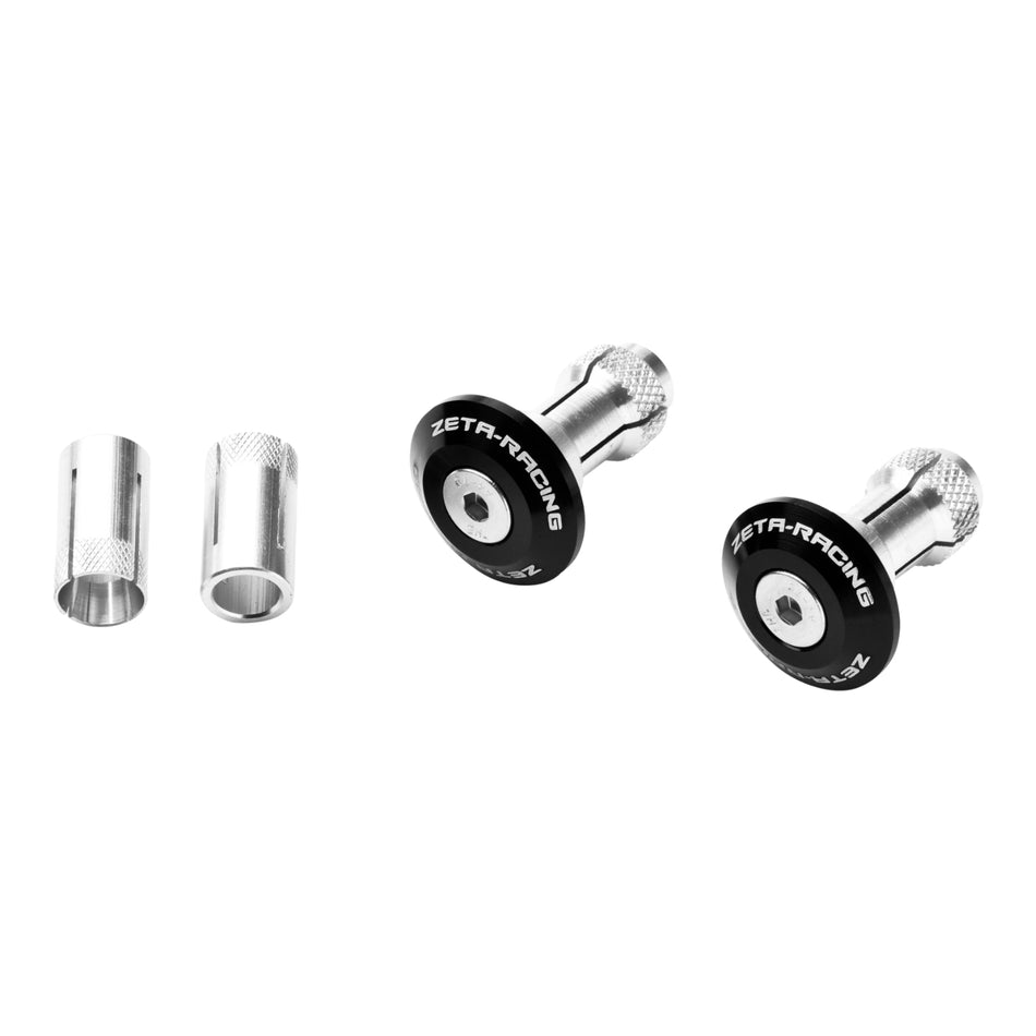 Zeta Bar End Plugs 29mm (2 Pack) - Black