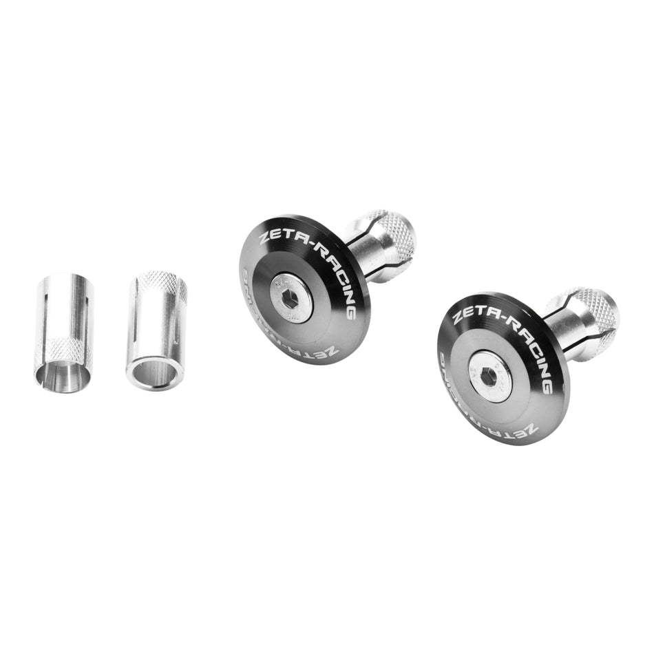 Zeta Bar End Plugs 35mm (2 Pack) - Titanium