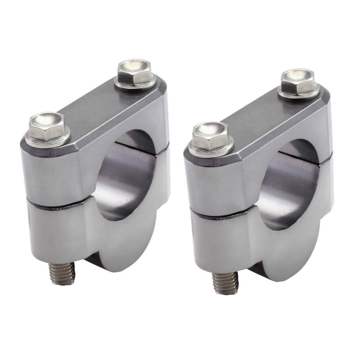 Zeta Handlebar Rise Kit 19mm Height - 28.6mm Bar - Titanium