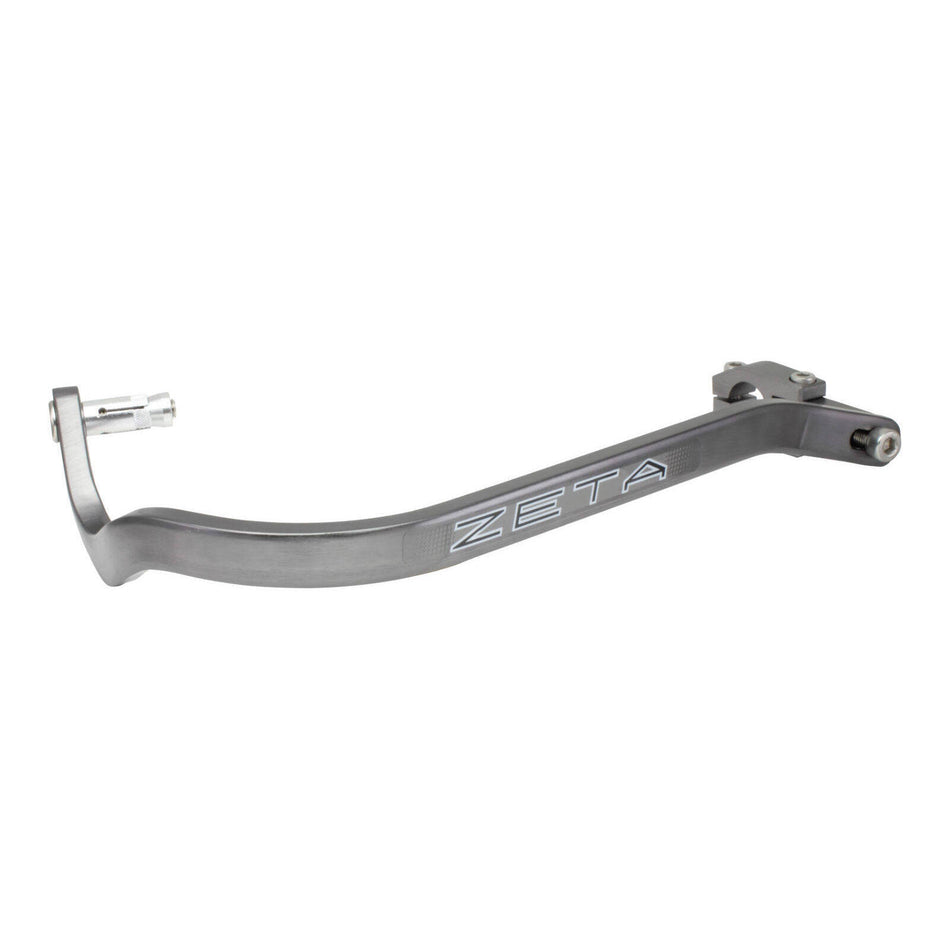 Zeta Armour Handguards Bent for 22.2mm Handlebars - Titanium