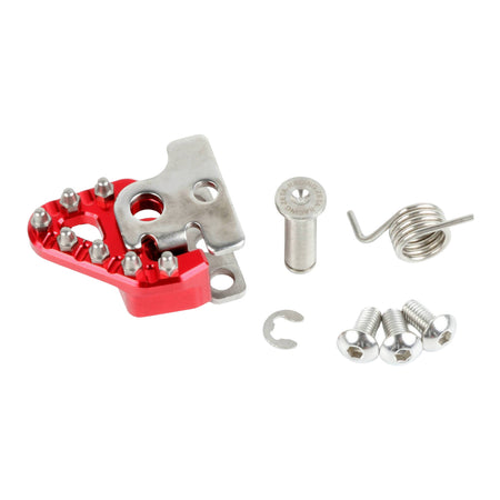 Zeta Trigger Brake Pedal Replacement Tip Set - Red