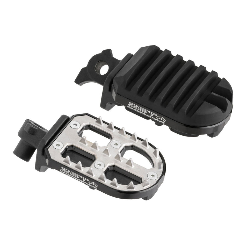 Zeta Adventure Foot Pegs - Yamaha Tenere 700 ('20-) - Black