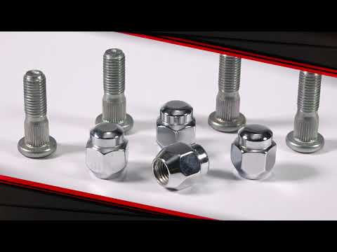 ATV/UTV BLACK WHEEL NUT KIT