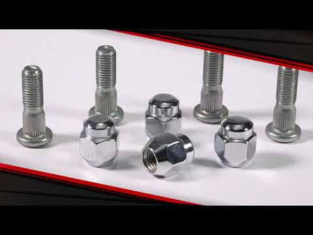 ATV/UTV BLACK WHEEL NUT KIT