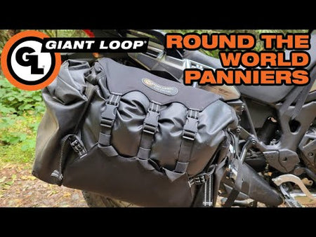 Giant Loop Round The World Panniers '26 - Black (90L)